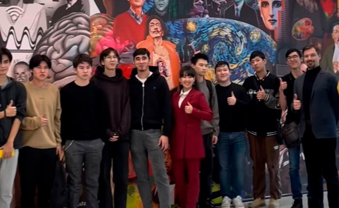 Esil University студенттері Astana Hub-қа барды