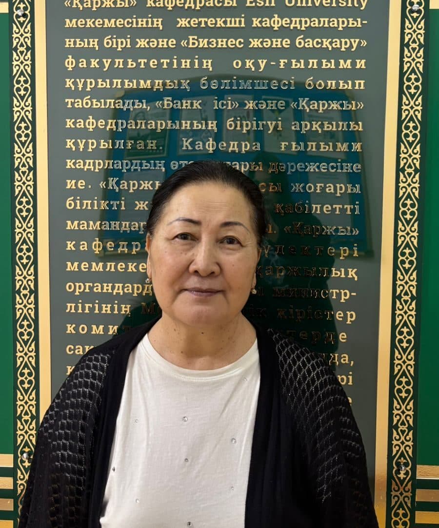 Shayakhmetova Kulshariya Orakpaevna