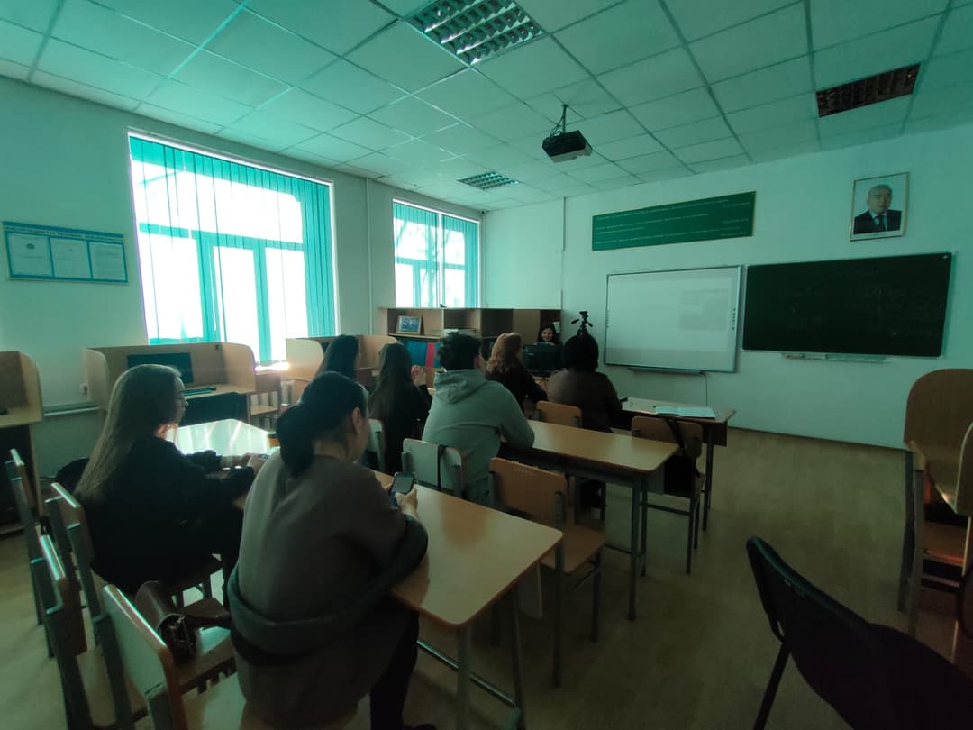 «Қаржы» кафедрасында ашық дәріс өтті