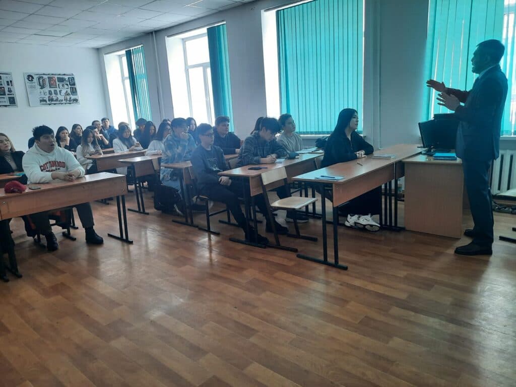 A GUEST LECTURE Was Held at the Department of Law