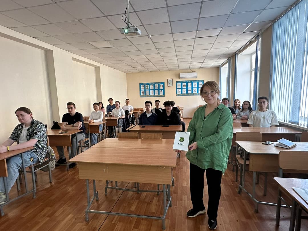 «Қаржы» кафедрасындағы қонақ дәріс