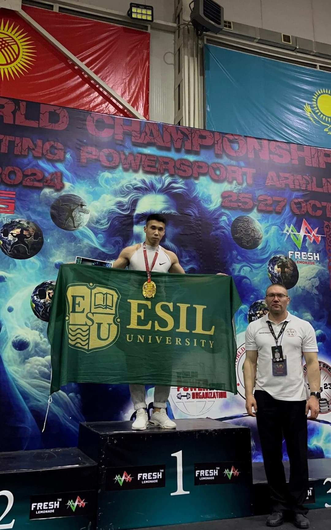 Esil University студенті Пауэрлифтингтен әлем чемпионатында жеңіске жетті