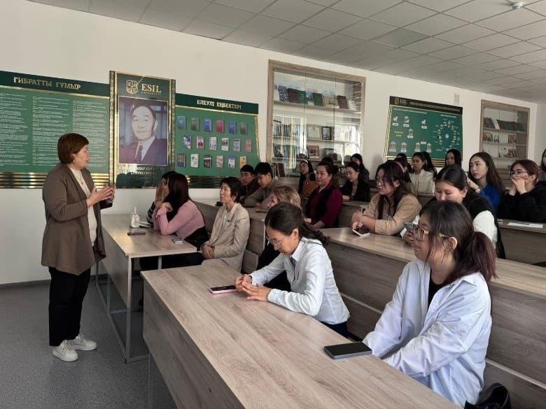 В «ESIL UNIVERSITY» ПРОШЛА ГОСТЕВАЯ ЛЕКЦИЯ ПО СОЦИАЛЬНОЙ РАБОТЕ