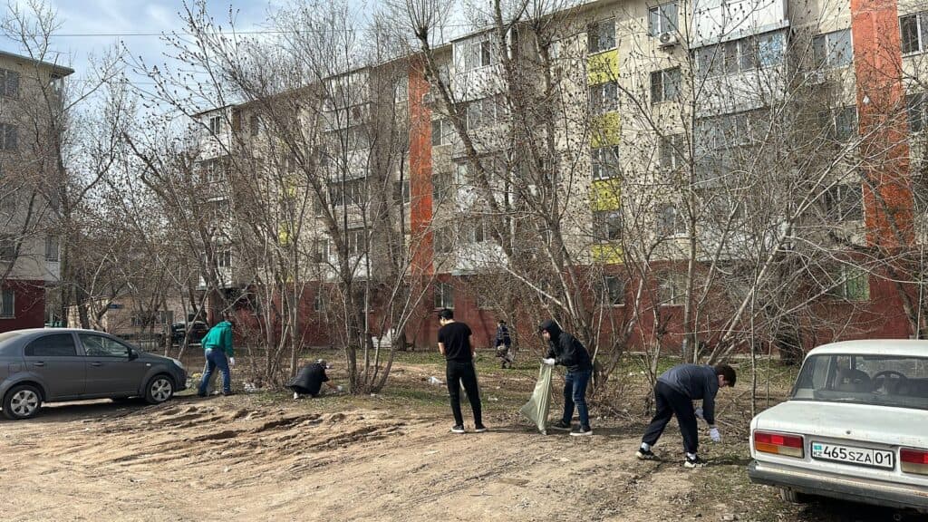 Esil University «Таза Қазақстан» экологиялық акциясына қатысты