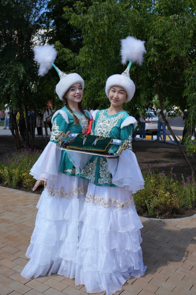 Esil University Took Part in the Opening of a Park for Capital City Day