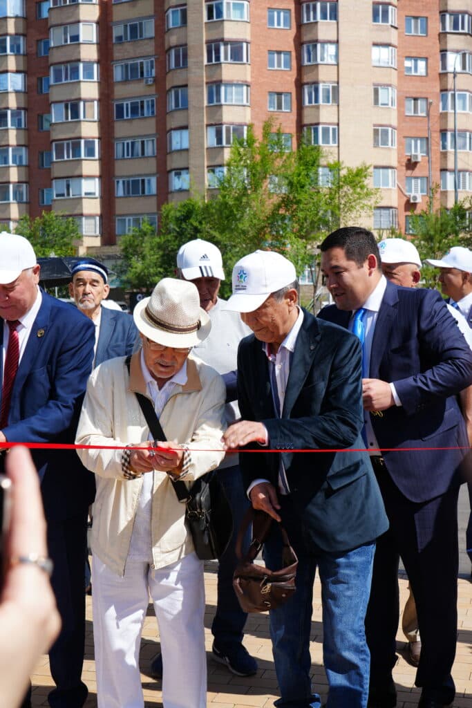 Esil University Took Part in the Opening of a Park for Capital City Day