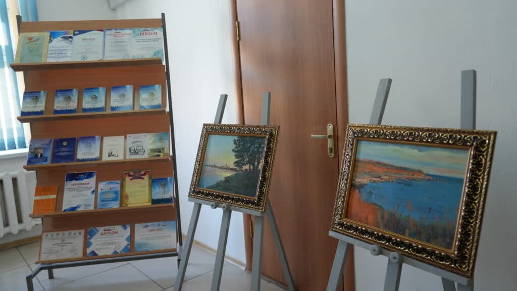 An Exhibition Dedicated to the Life and Work of Seitkali Amanzholov Was Held at the University