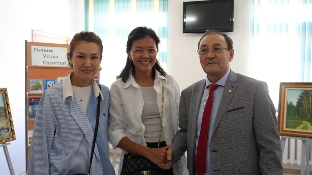 An Exhibition Dedicated to the Life and Work of Seitkali Amanzholov Was Held at the University