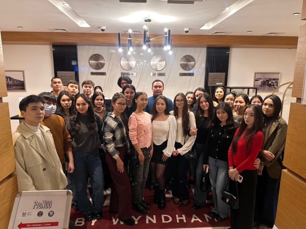 An Off-Site Lecture for Tourism Program Students at Ramada by Wyndham Astana