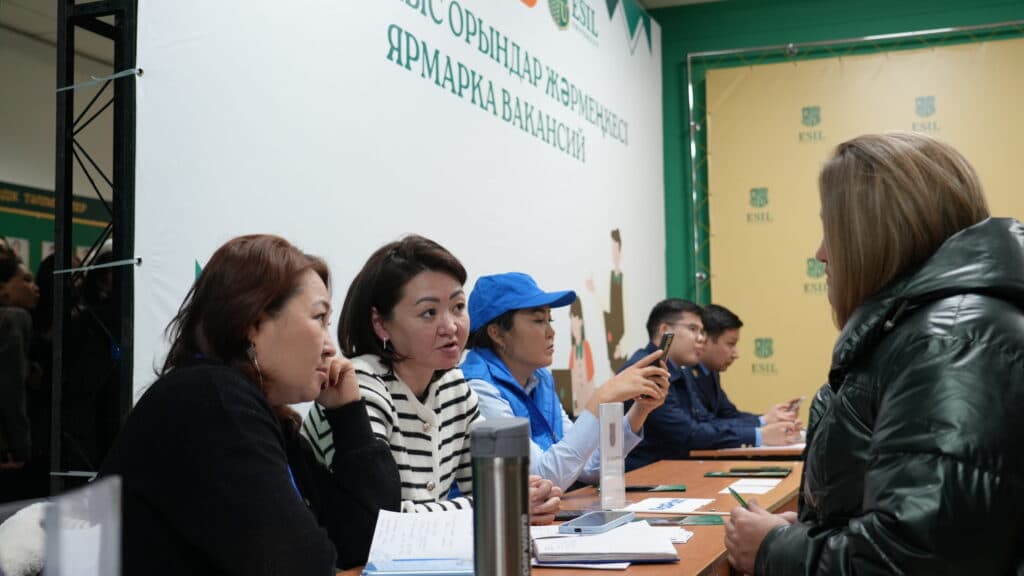 The Annual Job Fair Was Held at Esil University
