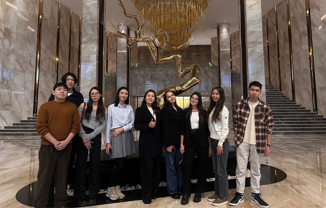 «Туризм» БББ студенттері «Hilton Astana» қонақүйінде қонақжайлылықтың халықаралық стандарттарымен танысты