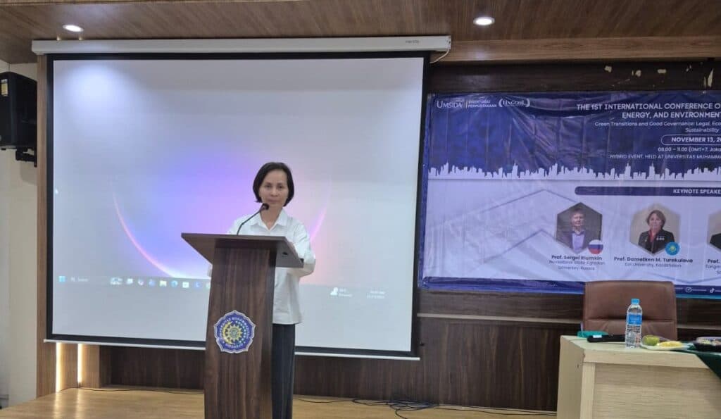 Esil University IC-SGEE 2025-те Қазақстанның тәжірибесін ұсынды