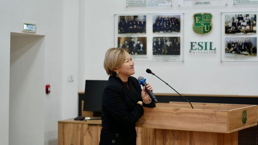 A Lecture on ‘The Harmony of Environmental and Spiritual Purity’ Was Held at Esil University