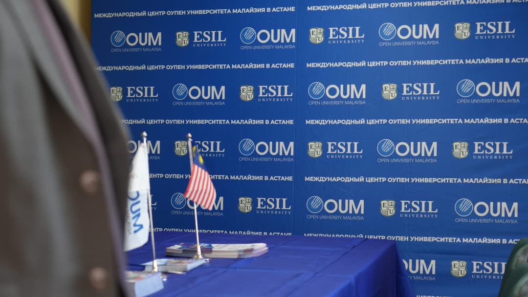 Esil University мен Open University Malaysia Қазақстандағы алғашқы халықаралық орталықты ашуда