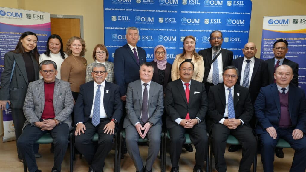 Esil University and Open University Malaysia Launch the First International Center in Kazakhstan