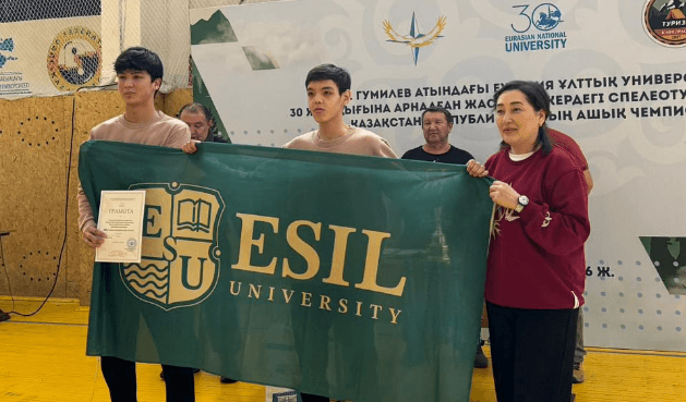 Esil University студенттері — спелеотуризм бойынша республикалық чемпионаттың жүлдегерлері