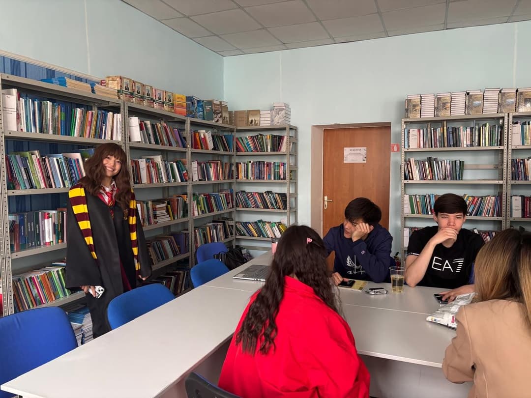 Esil University-де «Оқырман интуициясы: таңдау және тану» тақырыбында тәрбие сағаты өтті