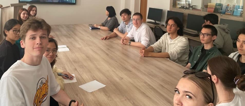 Future managers of Esil University saw real management practices at Otau-Service LLP