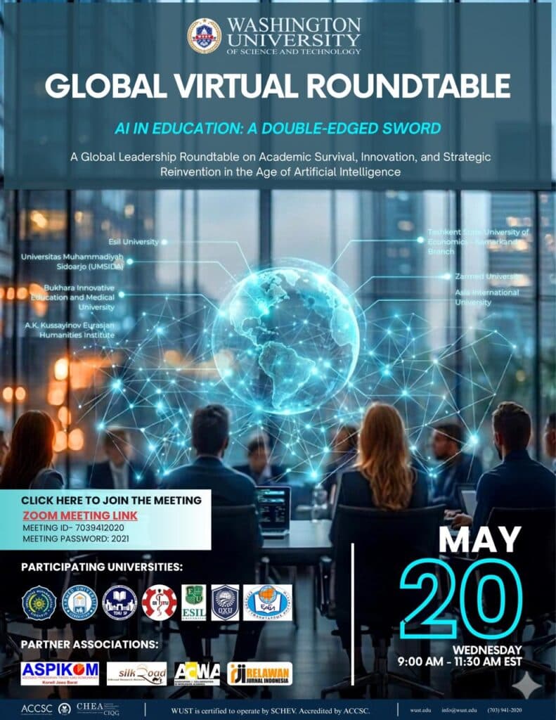 Esil University «AI in Education: A Double-Edged Sword» халықаралық дөңгелек үстелін ұйымдастыруға қатысты