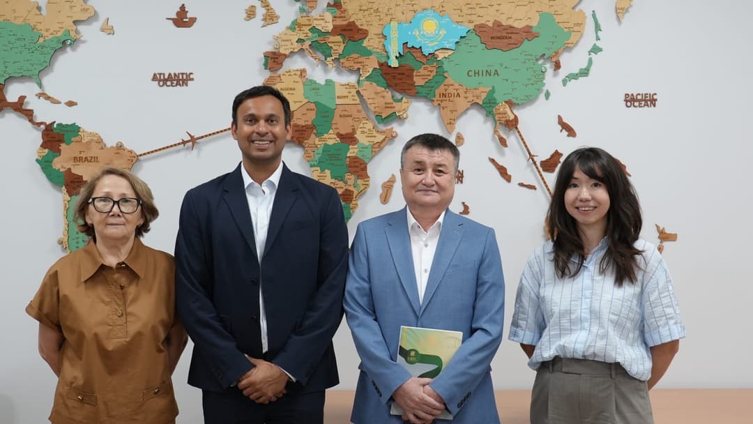 A meeting with a professor from the University of Lausanne (Switzerland) was held at ESIL University