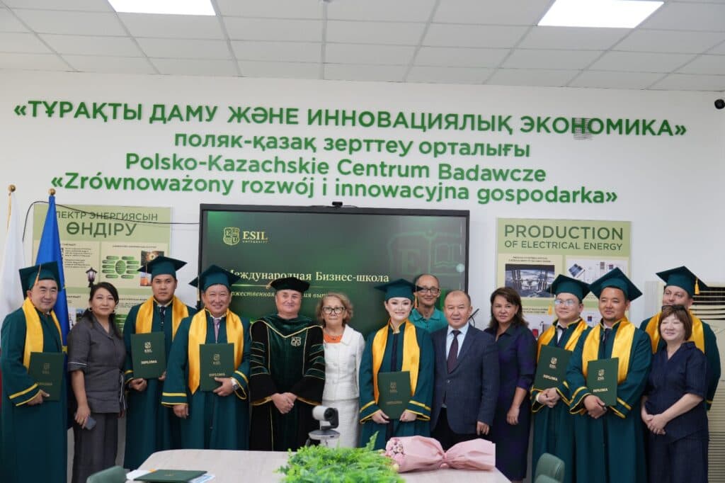 В Esil University состоялся выпускной программы MBA&DBA