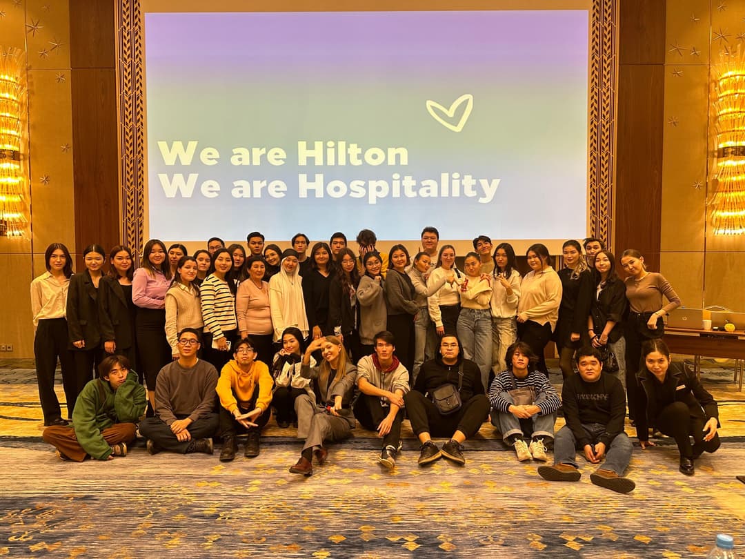 Студенттер Hilton Astana қонақүйіне барды