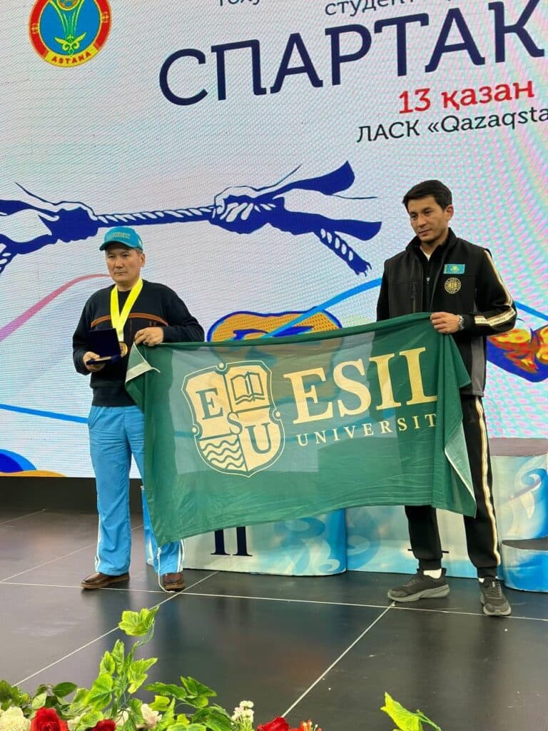 «Esil University» студенттері жоғары оқу орындары студенттері арасындағы республикалық спорттық жарыстарға қатысты