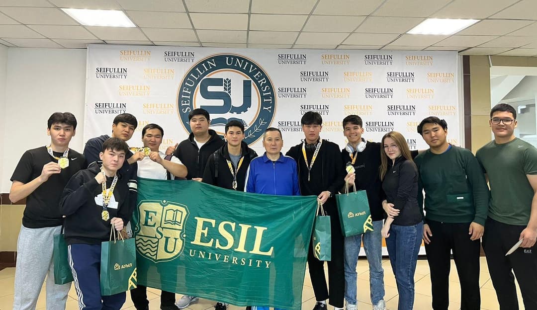 "Esil University" принял участие в республиканской студенческой спартакиаде сельскохозяйственных специальностей