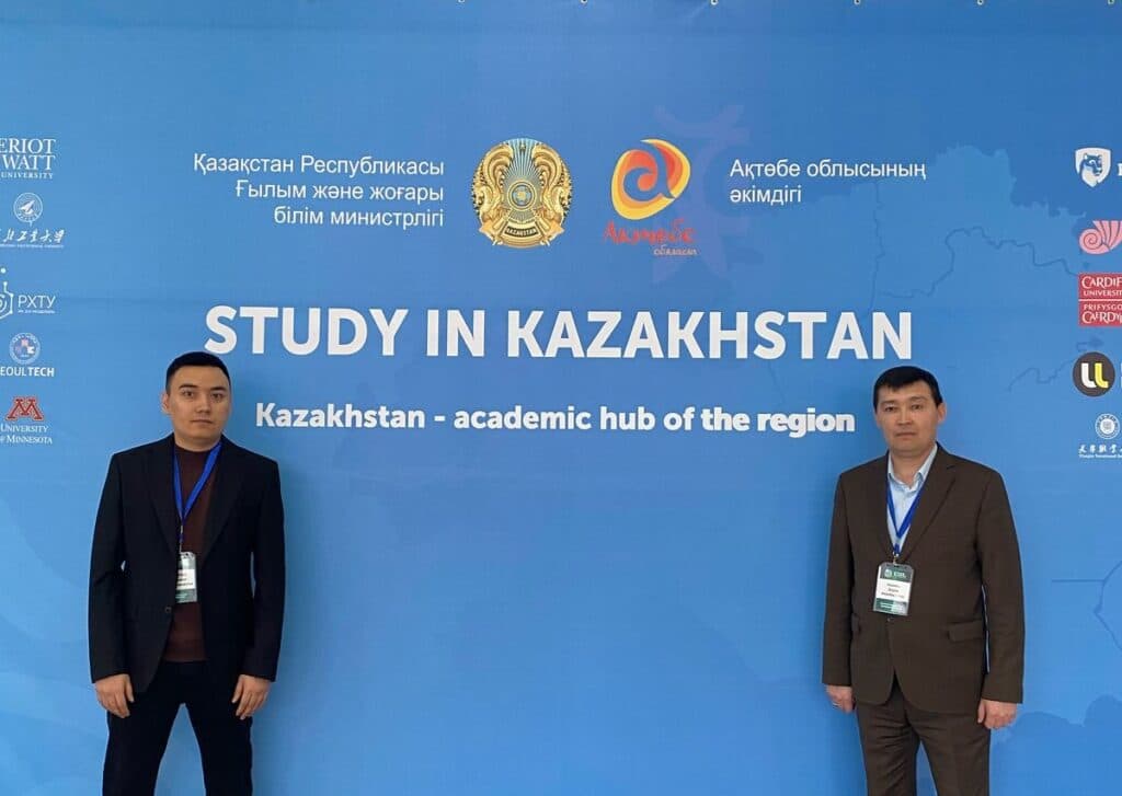 Esil University 参加在阿克托别举办的「Study in Kazakhstan」展览
