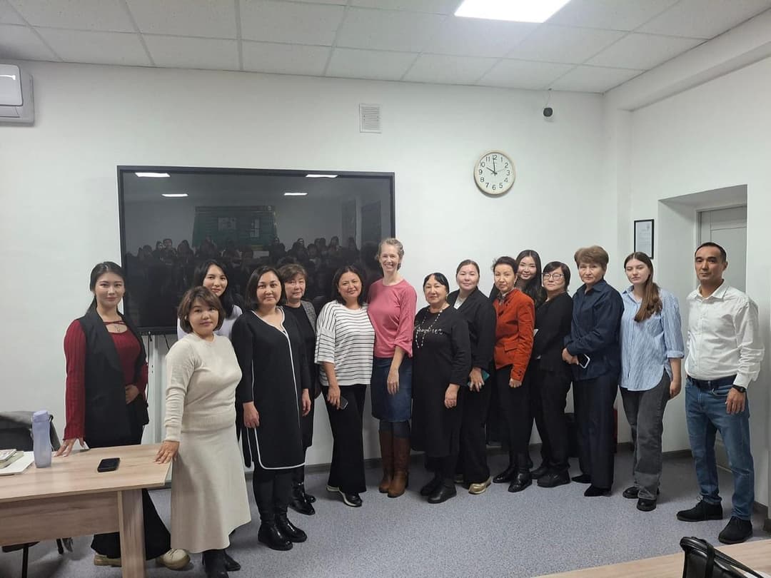 Гостья из США в Esil University