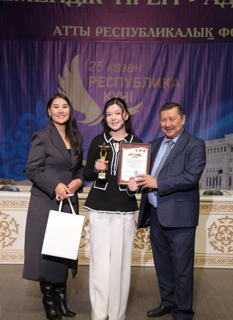 Akmaral Bektemirova — Winner of the National ‘Best Student’ Competition