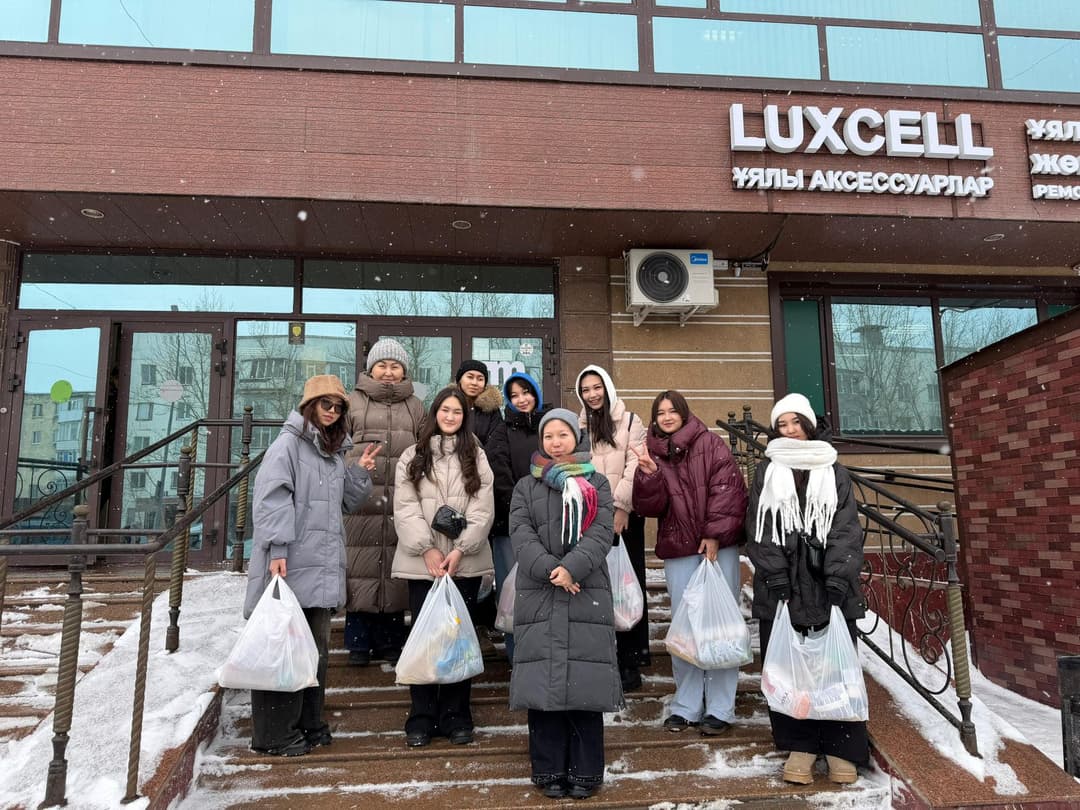 «Әлеуметтік жұмыс» БББ студенттерінің қайырымдылық акциясы