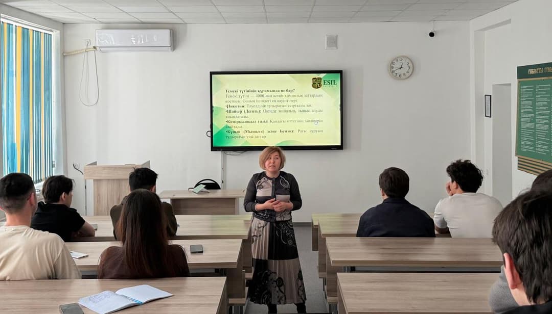 Esil University-дің болашақ IT-мамандары салауатты өмір салтын таңдайды