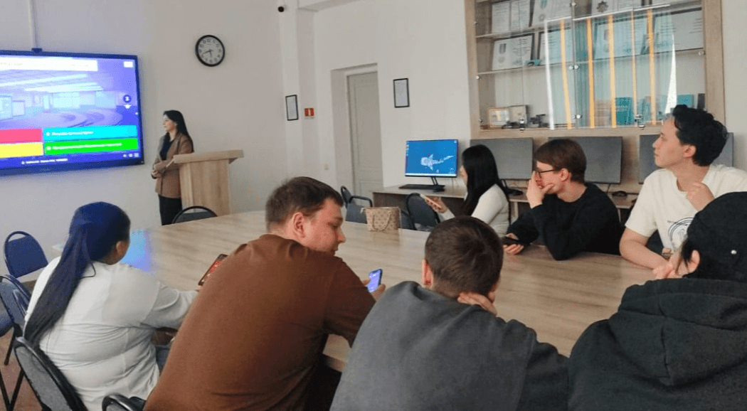 В Esil University прошёл интерактивный урок с Kahoot