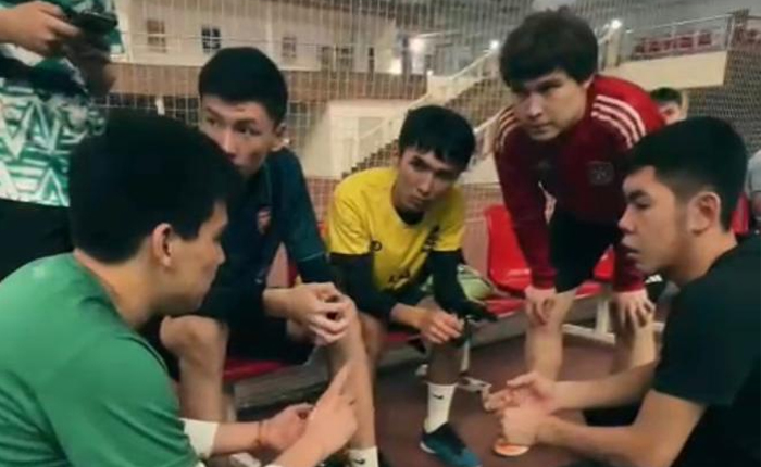 Спорт клуб ESIL UNIVERSITY провел товарищеский матч