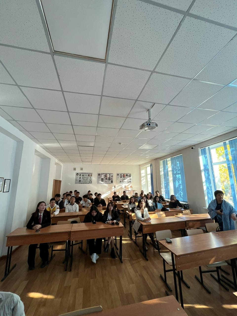 Members of the "Polylingua" student research club