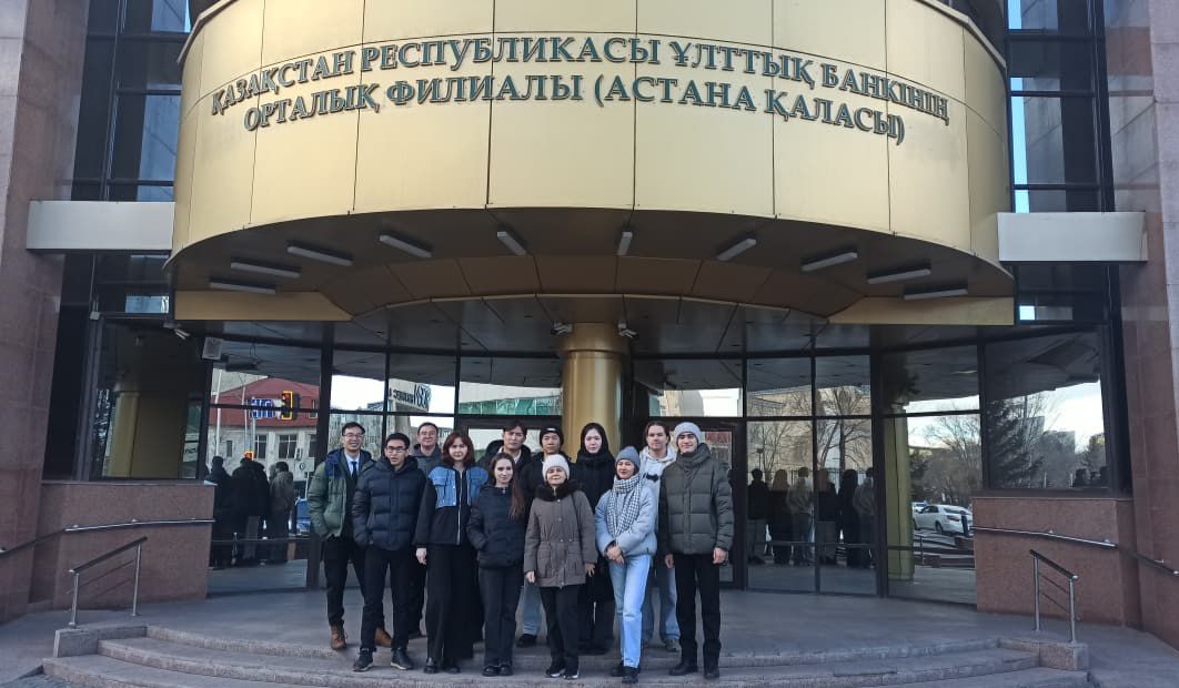 Студенты посетили Музей Национального Банка РК
